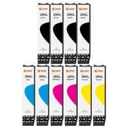 Pccom Essential Cartucho Tinta Compatible Epson T2991/T2992/T2993/T2994/29XL Negro/Cian/Magenta/Amarillo Pack 10