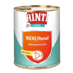 RINTI Riñón/Renal Canino con Pollo 800 g - 6 x 800 g