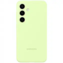 Samsung Funda de Silicona Verde para Galaxy S24