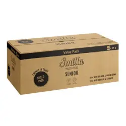 Smilla Senior Bocaditos en salsa con verduras en bolsitas - JUMBOPACK Mix (48 x 85 g)
