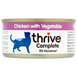 Thrive Complete 6 x 75 g - Pollo y verduras