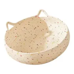 UAMLY Cama tejida para gatos, cesta redonda para gatitos - 1 pieza
