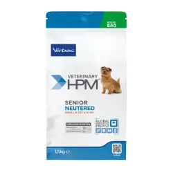 Virbac Veterinary HPM Senior Neutered Small & Toy pienso para perros - 3 kg