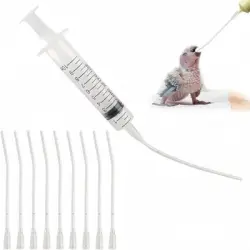 ZooVenture Sondas de alimentación para crías de aves y tortugas - 11 piezas