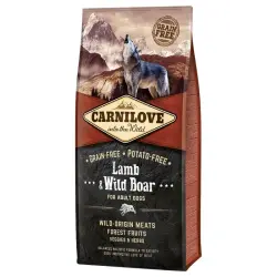 1,5 Kg Carnilove Adult Lamb & Wild Boar Con Cordero Y Jabalí Para Perro Adulto