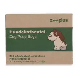 Bolsas biodegradables para excrementos de perro - 20 rollos de 15 bolsas cada uno (300 bolsas)