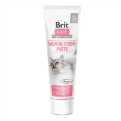 Brit care cat pasta crema salmon, Cantidad 100 gr