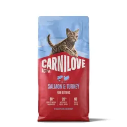 Carnilove Active Kitten con salmón y pavo - 6 kg