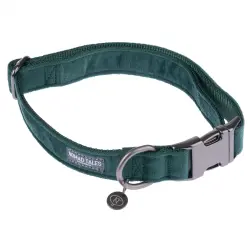 Collar Nomad Tales Blush esmeralda para perros - L: 39 - 64 cm contorno de cuello, 25 mm de ancho