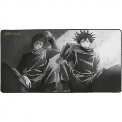 Konix Alfombrilla Gaming XXL Jujutsu Kaisen Yuji y Megumi 90x46cm