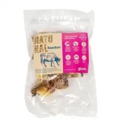 Natural Snackys Snack para Perros Porciones de Esófago de Ternera 5 cm, 1 x 100 gr