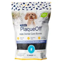 ProDen PlaqueOff Cuidado Dental Huesos - Verdura y arándanos Mini (340 g)