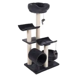Rascador Penélope para gatos - Gris oscuro