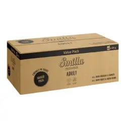 Smilla Adult Bocaditos con verduras en bolsitas - JUMBOPACK Mix (48 x 85 g)