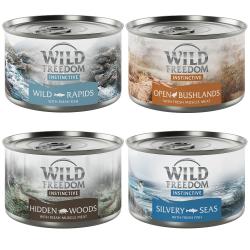 Wild Freedom Instinctive 6 x 140 g en latas - Shallow Shores - Pack mixto