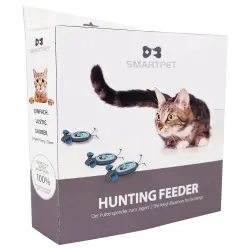 y comedero interactivo Smartpet Indoor Hunting Feeders para gatos - Set de 3 unidades
