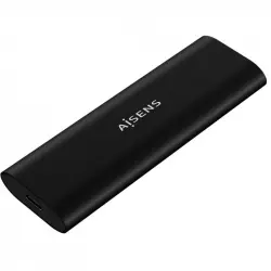 Aisens ASM2-014B Caja Externa para Disco SSD M.2 SATA/NVMe USB-C