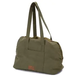 Bolsa de transporte Designed by Lotte Bundu para perros - verde (hasta 7 kg)