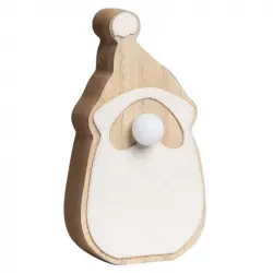 EfectoLED Papá Noel LED con Batería Madera