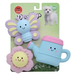 Fofos s primaverales con sonido para perros - 23 cm x 17 cm x 6.5 cm
