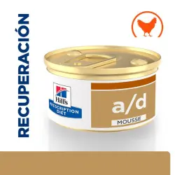 Hill's Prescription Diet a/d Mousse de Pollo Lata para perros y gatos 85 g