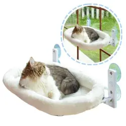 IntiMeg Refugio para gatos sin cuerda para la ventana - 30×52 cm