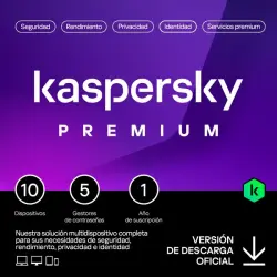 Kaspersky Premium Total Security 10 Dispositivos Licencia Digital 1 Año