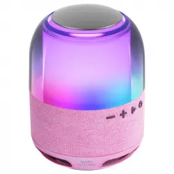 Mars Gaming MS-Flow Altavoz Portátil Bluetooth 5.3 RGB 15W Rosa
