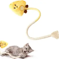 MCBOSON  para gatos amarillo (limpieza dental natural) - 1 artículo