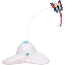 Pawffee Mariposa giratoria 360° para gatos, estimulante, interior - 1 pieza