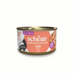 Schesir Complete Nutrition Filete en caldo 6 x 85 g en latas - Salmón