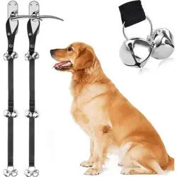 UAMLY Campanas para el entrenamiento de cachorros para ir al baño - 2 piezas