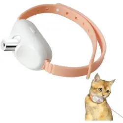 UAMLY Collar láser para gatos - rosa