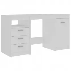 VidaXL Escritorio de Aglomerado 140x50x76cm Blanco