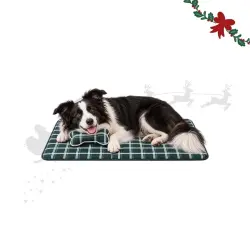 Wonder Christmas Set Manta y Cojin Hueso para perros - Set Manta con cojín