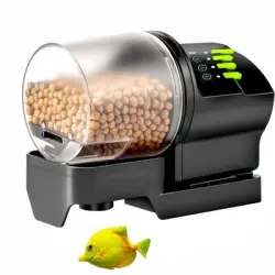 ZooVenture Alimentador eléctrico recargable para peces - 1 pieza