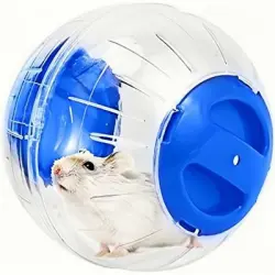 ZooVenture Pelota de ejercicio para hámsteres, ratas y jerbos - Azul