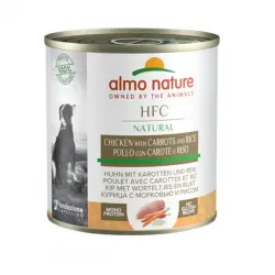 Comida húmeda para perros adultos pequeños, medianos y grandes Almo Nature Classic Home Made pollo 95 gr