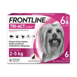 Frontline Tri-Act 2-5 Kg (6 pipetas)