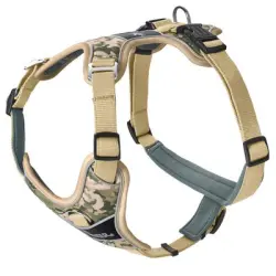 Arnés HUNTER Divo Camouflage, beige - Talla L: 72 - 100 cm de circunferencia abdominal