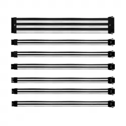 Cooler Master Kit 7 Cables de Extension Blanco/Negro
