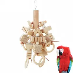 FurryFusion  de madera para masticar para loros - Artículo 1