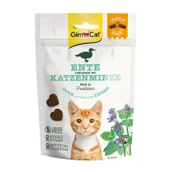 GimCat Crunchy snacks para gatos - Pato con catnip 50 g