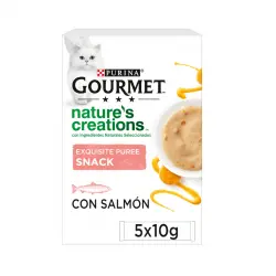 Gourmet Nature's Creations Snack 5 x 10 g - Salmón y zanahoria