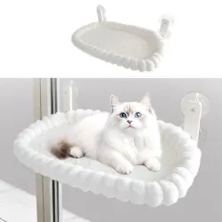 IntiMeg Hamaca de felpa para gatos con forma de barra - 30×52 cm
