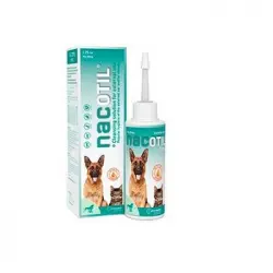 Nacotil Solución Ótica Para Mascotas Pharmadiet - 125 ml