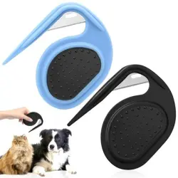 Pawffee 2 peines desenredantes profesionales para perros y gatos - 1 pieza