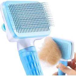 Pawffee Cepillo para pelo suelto (95%): para perros gatos, pelo largo corto - 1 pieza