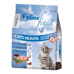 Porta 21 Feline Finest Cats Heaven sin cereales - 2 kg
