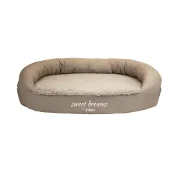 Yagu Cama Relax Viscoelástica Gris para perros - 73 x 50 x 20 cm